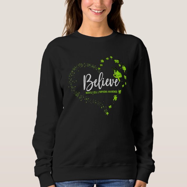 Myelzelllymphome Butterfly-Bewusstsein Sweatshirt (Vorderseite)