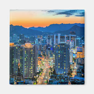 Myeongdong, Seoul, Südkorea Magnet