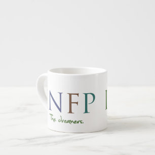 Myers-Briggs INFP die Träumer Expresso Tasse