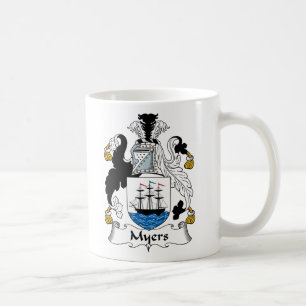 Myers-Familienwappen Tasse