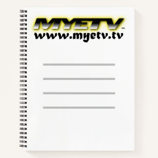 MYETV Spiralnotebook Notizbuch