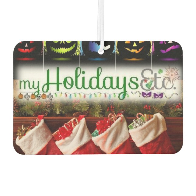 myHolidays Car Air Freshener Autolufterfrischer (Vorderseite)