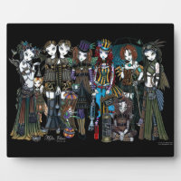 Myka Jelina Steampunk Tribal Fairies Foto Plaque