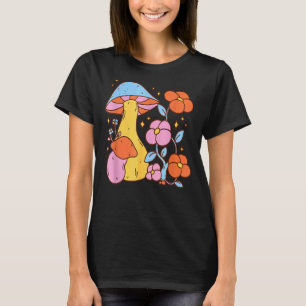 Mykologie farbenfrohe Magenspuschräume für Hippies T-Shirt