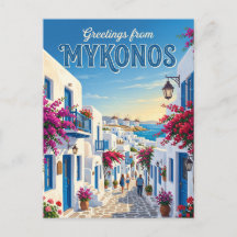 Mykonos Altstadt Griechenland