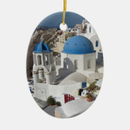 Mykonos Greece Travel Keramik Ornament
