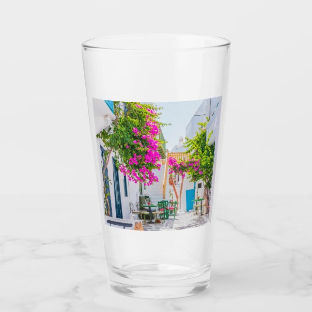 Mykonos, Griechenland Glas (Vorderseite)