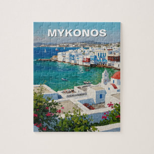 Mykonos Griechenland Griechische Inseln Little Ven Puzzle