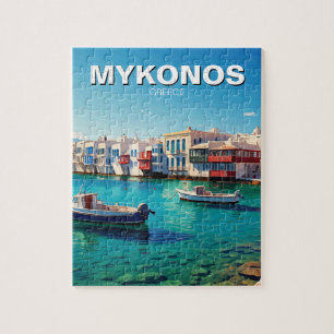 Mykonos-Griechenland-Inseln Puzzle