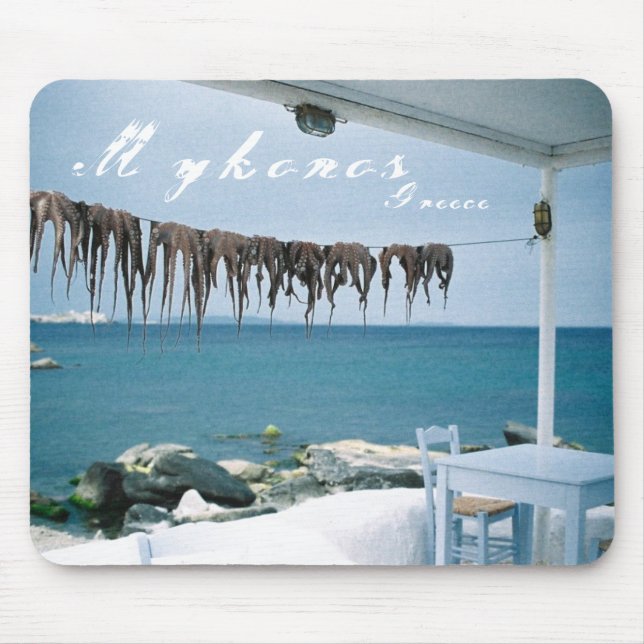 Mykonos, Griechenland Mousepad (Vorne)