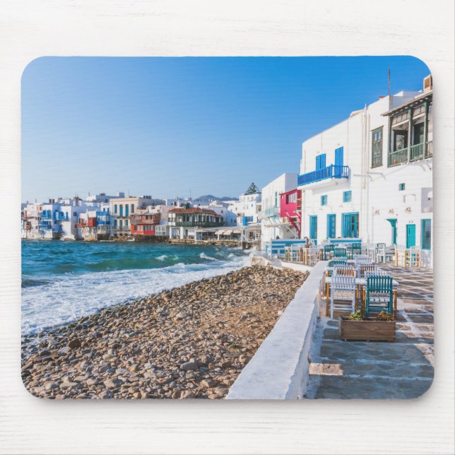 Mykonos, Griechenland Mousepad (Vorne)