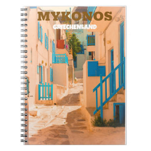 Mykonos Griechenland Notizblock