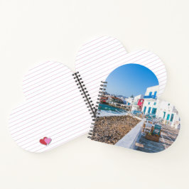 Mykonos, Griechenland Notizbuch