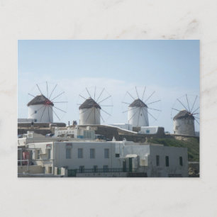 Mykonos, Griechenland Postkarte
