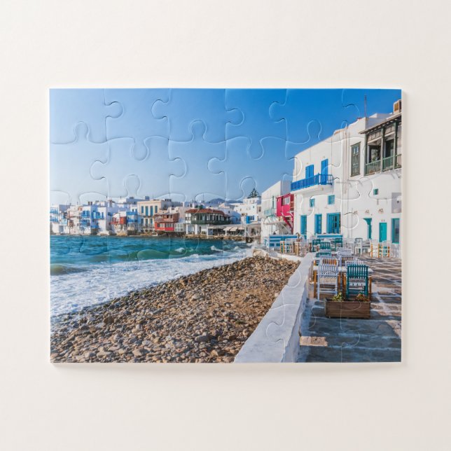 Mykonos, Griechenland Puzzle (Horizontal)