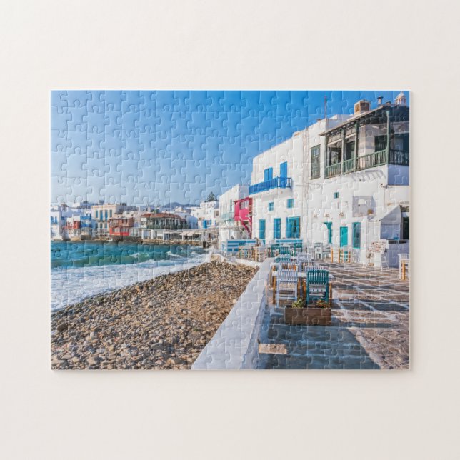 Mykonos, Griechenland Puzzle (Horizontal)