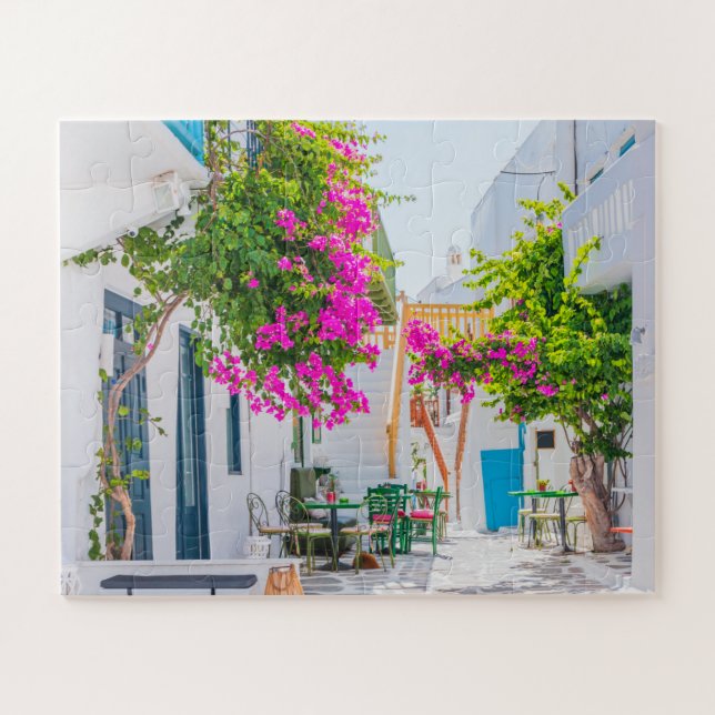 Mykonos, Griechenland Puzzle (Horizontal)