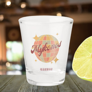 Mykonos Griechenland Retro Accessoire Souvenir Bar Schnapsglas