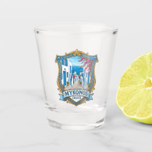 Mykonos Griechenland Schnapsglas