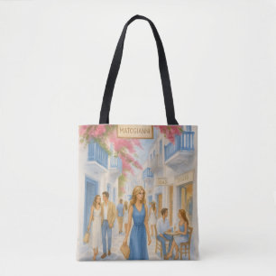 Mykonos, Griechenland Tote Bag