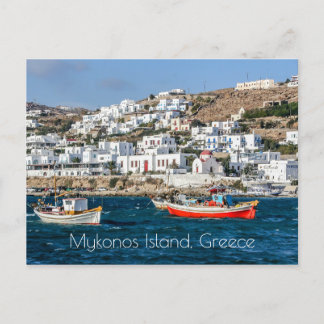 Mykonos-Insel Postkarte