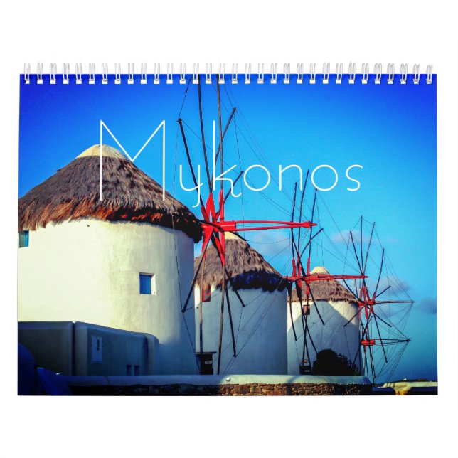 Mykonos Kalender (Titelbild)