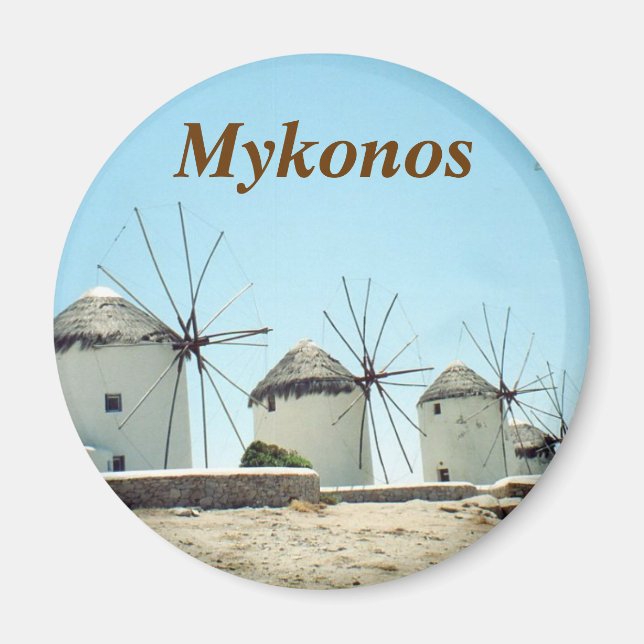 Mykonos-Magnet Magnet (Vorne)