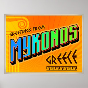 MYKONOS-Poster Poster