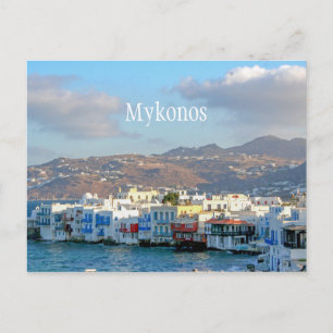 Mykonos Stadt Postkarte
