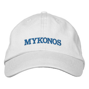 Mykonos stickte Hut