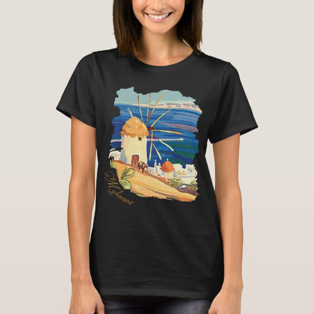 Mykonos T-Shirt (Vorderseite)