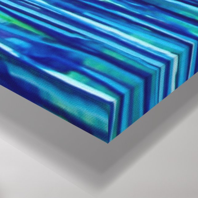 "Mykonos" von Peter Demopoulos Leinwanddruck (Ecke(Unten))