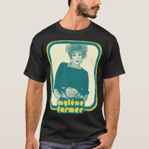 Mylene Bauer Retro Francophile Fan Design 1 T-Shirt