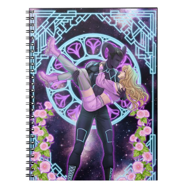 Mylomon und Daisy-Notebook Notizblock (Vorderseite)