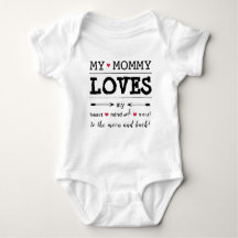 MyMommy "My Mommy Lieben Me" Baby Bodysuit