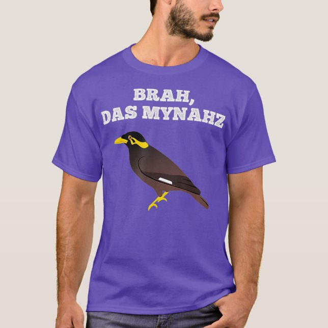 Mynah Bird Pidgin Hawaii Slang Quote T-Shirt (Vorderseite)