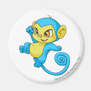 Mynci Blau Magnet
