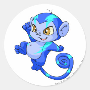 Mynci Electric Runder Aufkleber