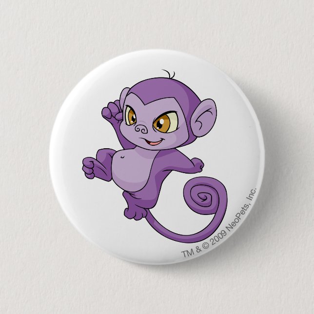 Mynci lila button (Vorderseite)