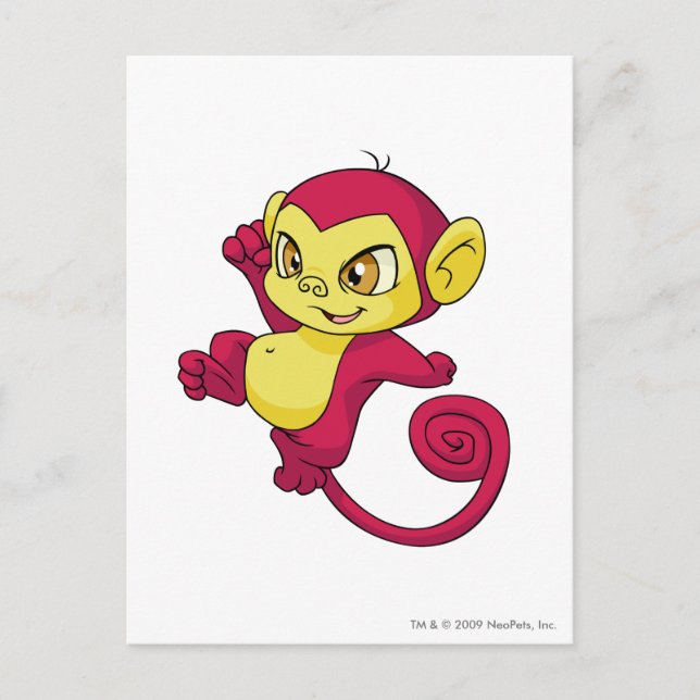 Mynci Red Postkarte (Vorderseite)