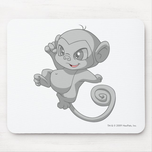 Mynci Silber Mousepad (Vorne)