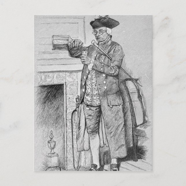 Mynheers Morgenhorn Postkarte (Vorderseite)