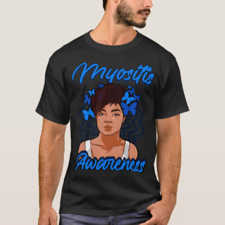Myositis Bewusstsein Dermatomyositis Verwandtes bl T-Shirt