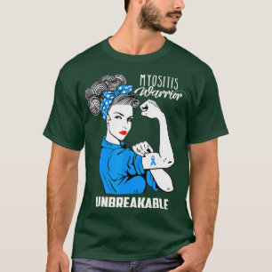 Myositis Warrior Unzerbrechliche Myositis Bewussts T-Shirt