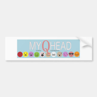 MyQHead-Autoaufkleber Autoaufkleber