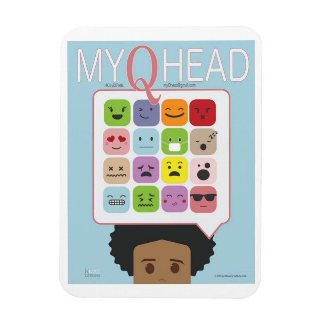 MyQHead Magnet (Vertikal)