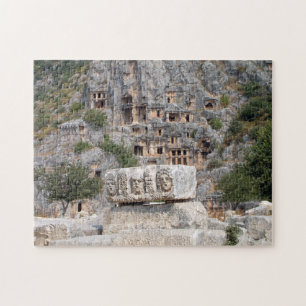 Myra Rock Tombs - Türkei (alte Unesco) Puzzle