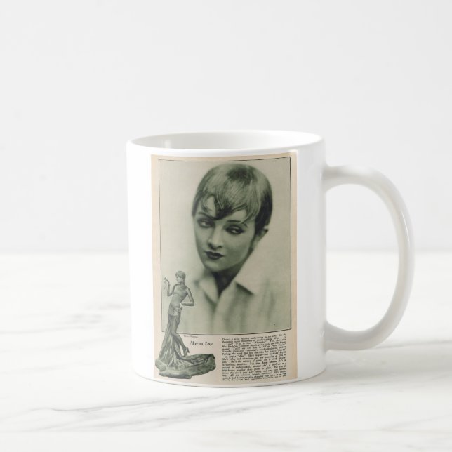 Myrna Loy 1925 Kaffeetasse (Rechts)