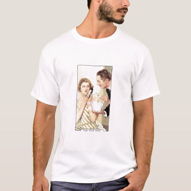 Myrna Loy dünnes Mann-Eis-Eimer-Shirt T-Shirt (Vorderseite)