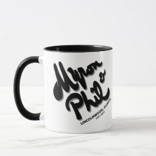 Myron und Phils Steak House, Lincolnwood, IL. Tasse